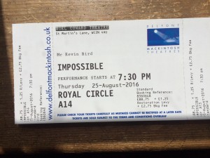 Impossible Show Ticket